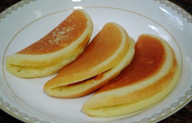 成都名小吃蛋烘糕，松軟可口忘不了的美味