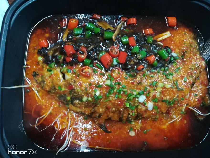 蒜香烤魚(yú)
